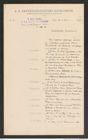 k.k. naturhistorisches Hofmuseum, Intendanzakten 1885-1896 (Hauer), Aktenzahl Z.29/1891, Seite 1